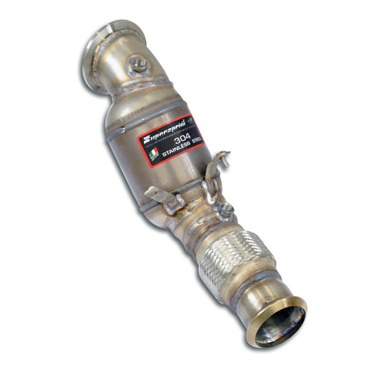Supersprint F22 2-Series LCI / A90 Supra (B48) Downpipe + Metallic Catalytic-Exhaust-Silicon Valley Bimmer