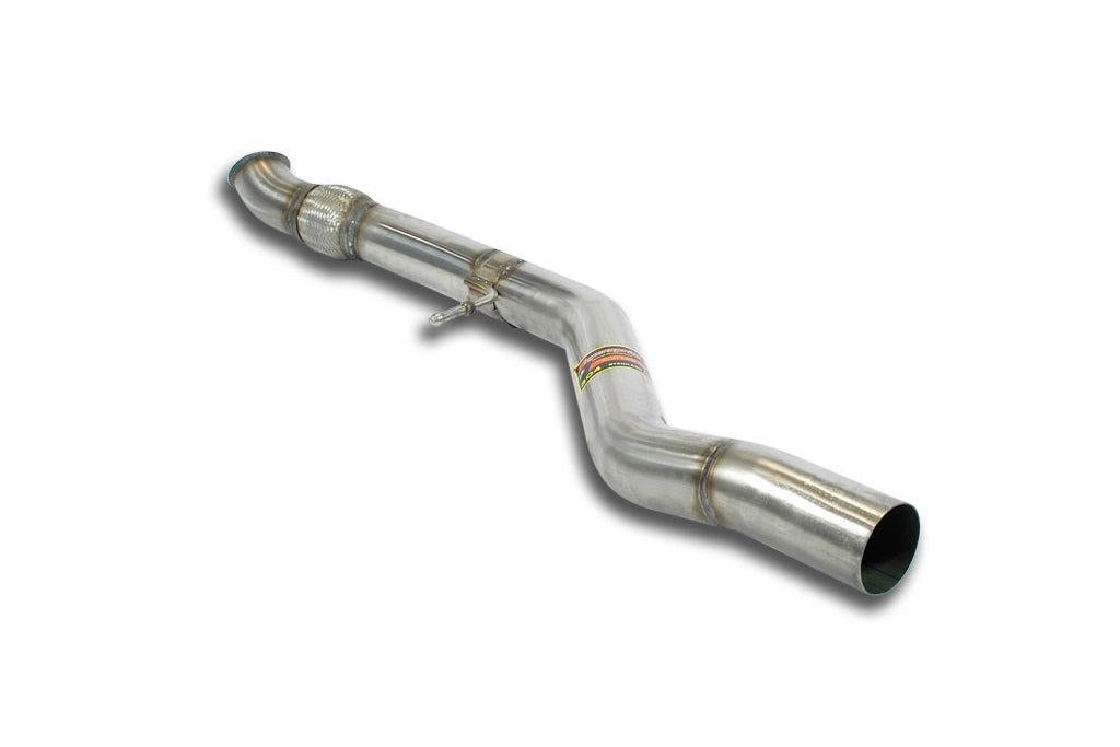 Supersprint F22 / F3X / F87 N55 Stainless Front Center Pipe - Non-Resonated-Exhaust-Silicon Valley Bimmer