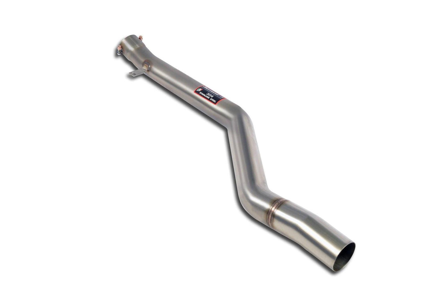 Supersprint F30 330i (B48) Stainless Front Center Pipe - Non-Resonated-Exhaust-Silicon Valley Bimmer