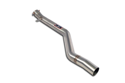 Supersprint F30 330i (B48) Stainless Front Center Pipe - Non-Resonated-Exhaust-Silicon Valley Bimmer
