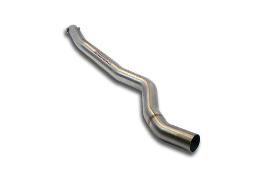 Supersprint F3X 3 / 4-Series (N20) Stainless Center Pipe - Non-Resonated-Exhaust-Silicon Valley Bimmer