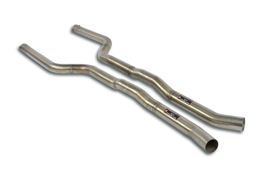 Supersprint F90 M5 Stainless Front Center Pipe Set - Non-Resonated-Exhaust-Silicon Valley Bimmer