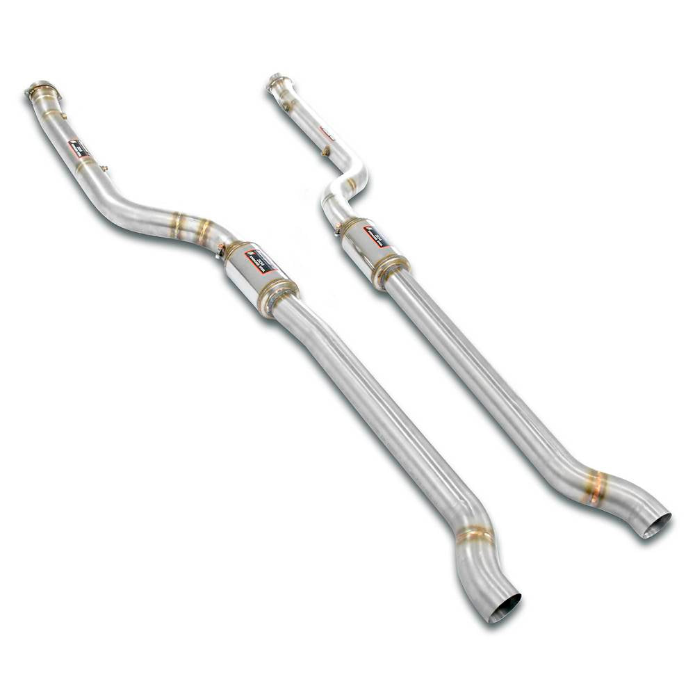 Supersprint G90 / G99 M5 Front Center Exhaust Pipe Set - Resonated-Exhaust-Silicon Valley Bimmer