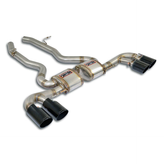 Supersprint Race Muffler - Gunmetal Grey Polished - G8x M3/M4-Exhaust-Silicon Valley Bimmer