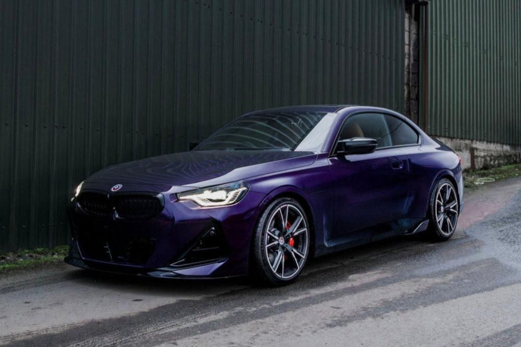 TRE G42 2-Series Gloss Black Front Splitter-Exterior-Silicon Valley Bimmer