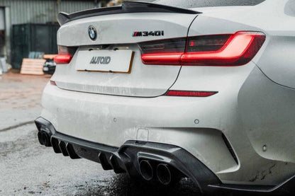 TRE G42 / G2X 3 / 4 Series Cerakote Black Exhaust Tip Set-Exhaust-Silicon Valley Bimmer