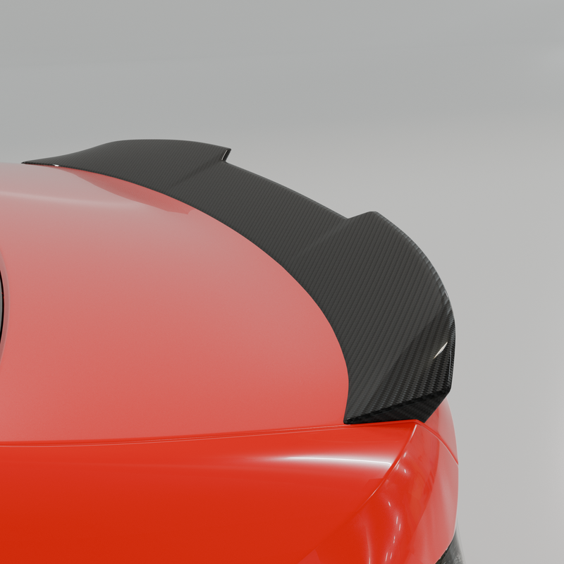 TRE G80 M3 Carbon Fiber PR-1 Rear Trunk Spoiler-Exterior-Silicon Valley Bimmer
