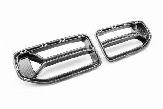 TRE G87 M2 Pre-Preg Carbon Fiber CSL Front Grilles-Exterior-Silicon Valley Bimmer