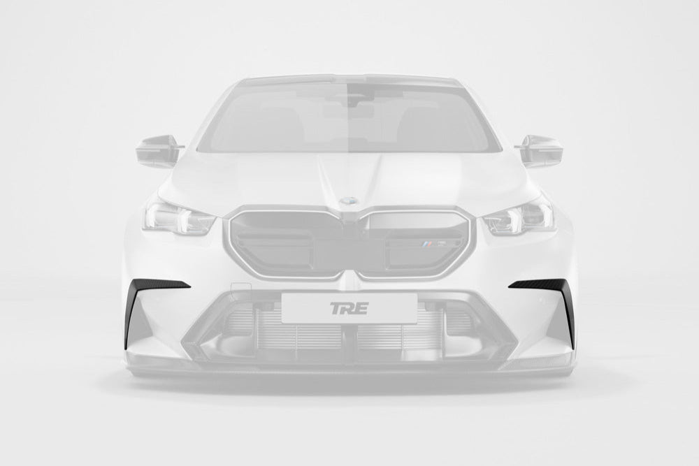 TRE G90 / G99 M5 Carbon Fiber PR-1 Front Duct Extension Trims-Exterior-Silicon Valley Bimmer