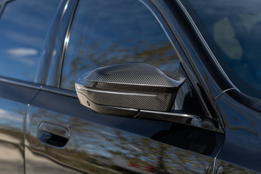 TRE G90 M5 / G60 i5 M60 Carbon Mirror Cover Set-Exterior-Silicon Valley Bimmer