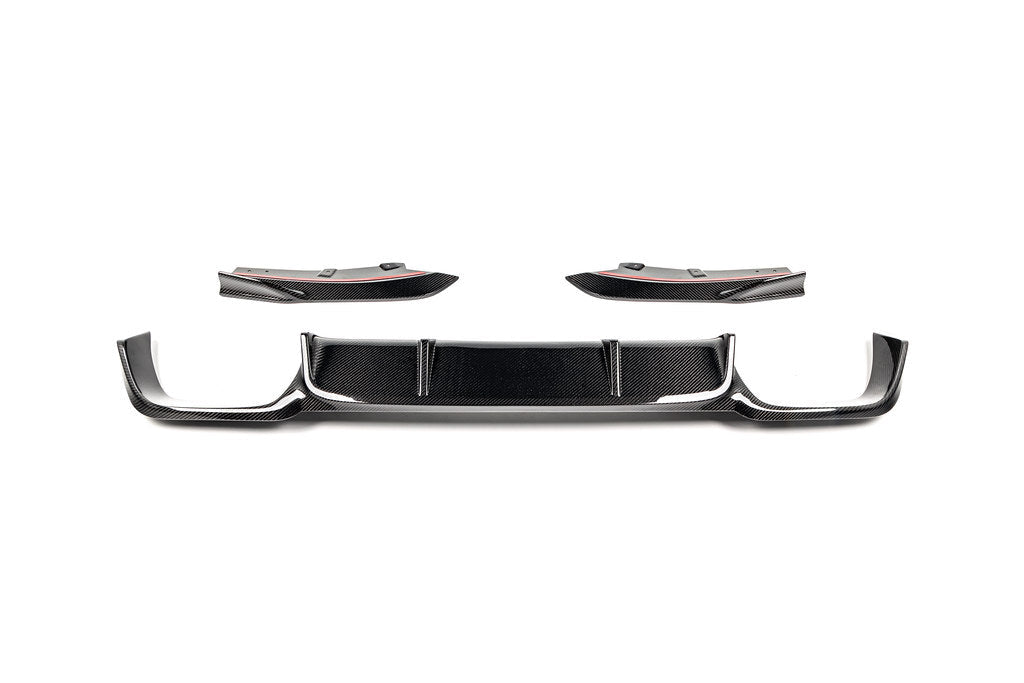 TREVORA BMW F97 X3M Carbon Rear Diffuser