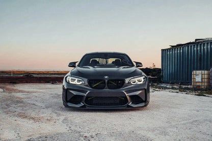 TRE BMW M2 OG F87 Pre-Preg Carbon Fiber Front Splitter (2015-2018)-Exterior-Silicon Valley Bimmer