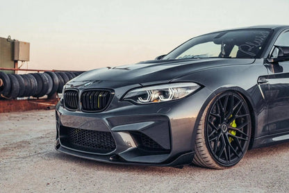 TRE BMW M2 OG F87 Pre-Preg Carbon Fiber Front Splitter (2015-2018)-Exterior-Silicon Valley Bimmer