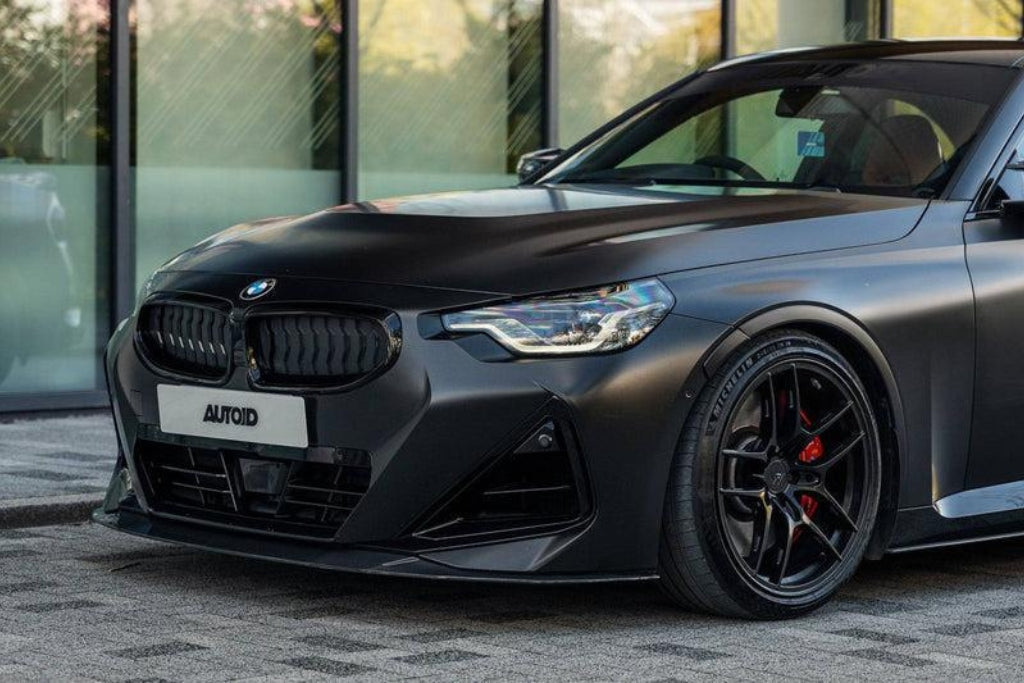 TRE G42 2-Series Carbon Fiber Front Splitter-Exterior-Silicon Valley Bimmer