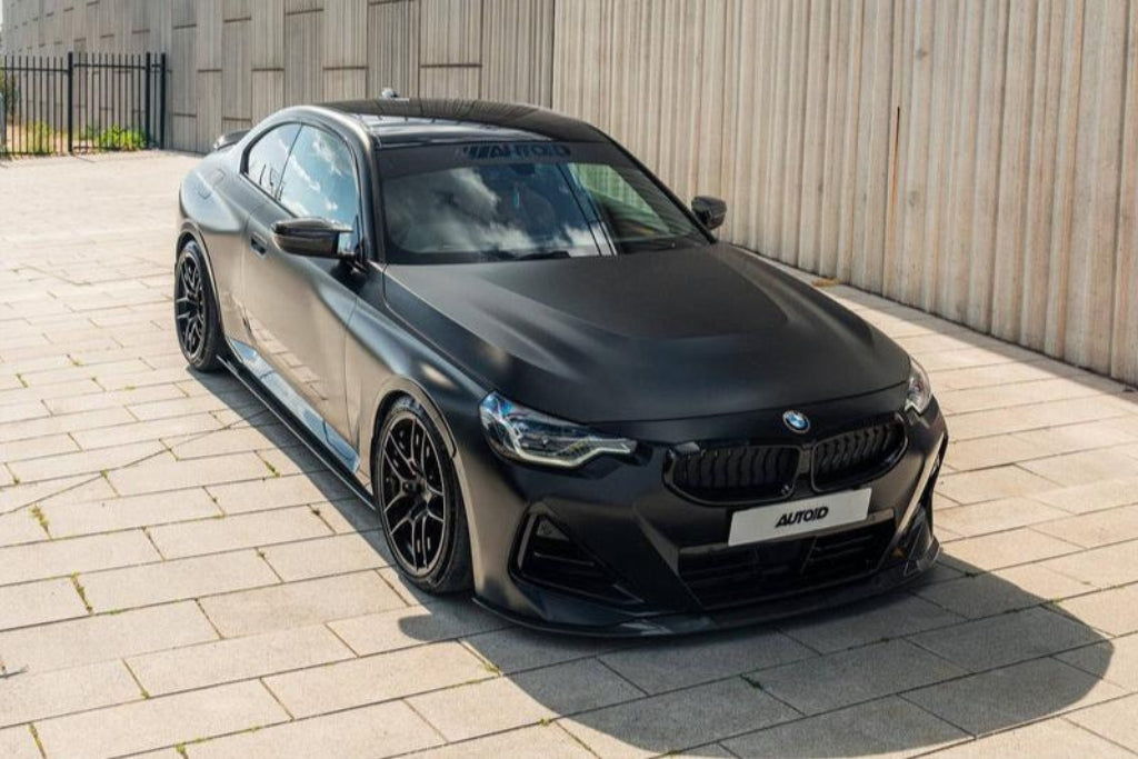 TRE G42 2-Series Carbon Fiber Front Splitter-Exterior-Silicon Valley Bimmer