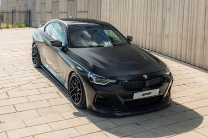 TRE G42 2-Series Carbon Fiber Front Splitter-Exterior-Silicon Valley Bimmer