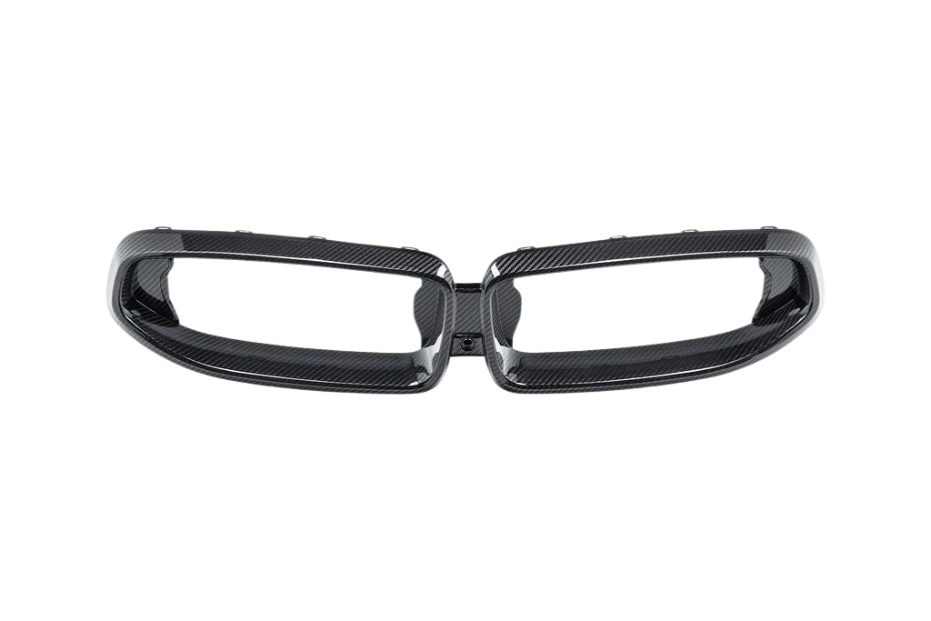 TRE G42 2-Series Gloss Pre-preg Carbon Fiber Front Grille-Exterior-Silicon Valley Bimmer