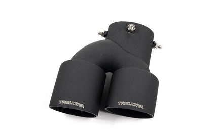 TREVORA G42 / G2X 3 / 4 Series Cerakote Black Exhaust Tip Set-Exhaust-Silicon Valley Bimmer