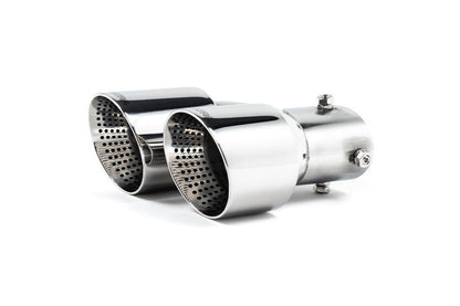 TREVORA G42 / G2X 3 / 4 Series Cerakote Black Exhaust Tip Set-Exhaust-Silicon Valley Bimmer