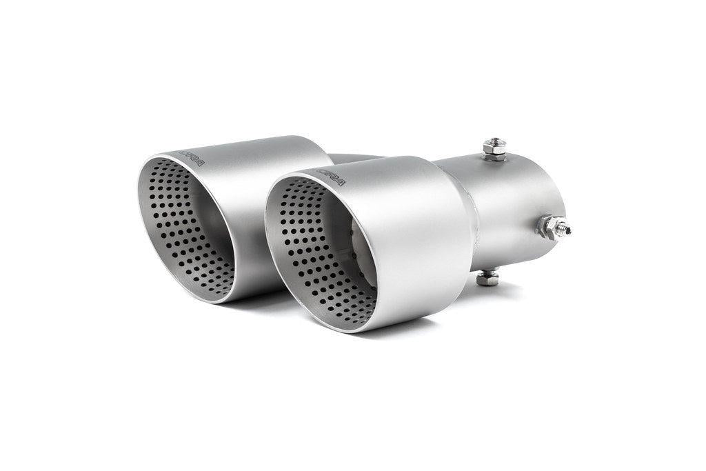 TREVORA G42 / G2X 3 / 4 Series Cerakote Black Exhaust Tip Set-Exhaust-Silicon Valley Bimmer