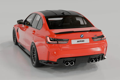 TRE G80 M3 Carbon Fiber PR-1 Rear Trunk Spoiler-Exterior-Silicon Valley Bimmer