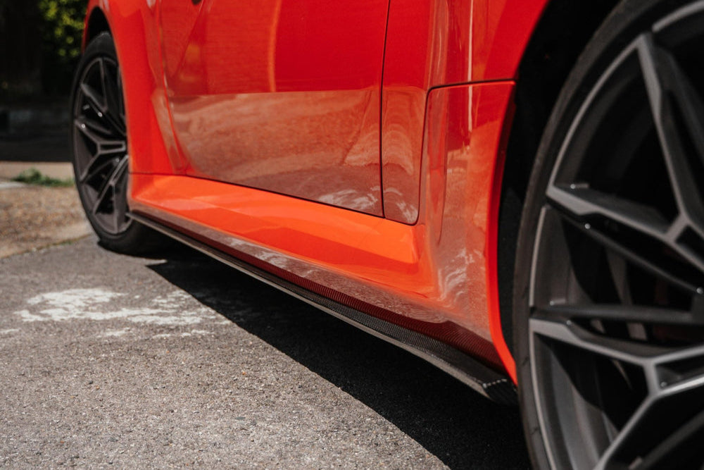 TRE G87 M2 Carbon Flat Side Skirt Set-Exterior-Silicon Valley Bimmer