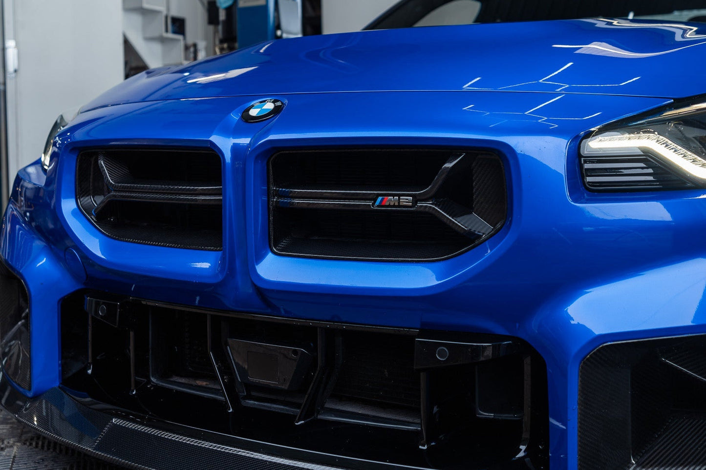TRE G87 M2 Pre-Preg Carbon Fiber CSL Front Grilles-Exterior-Silicon Valley Bimmer