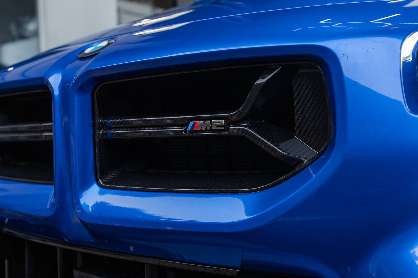 TRE G87 M2 Pre-Preg Carbon Fiber CSL Front Grilles-Exterior-Silicon Valley Bimmer