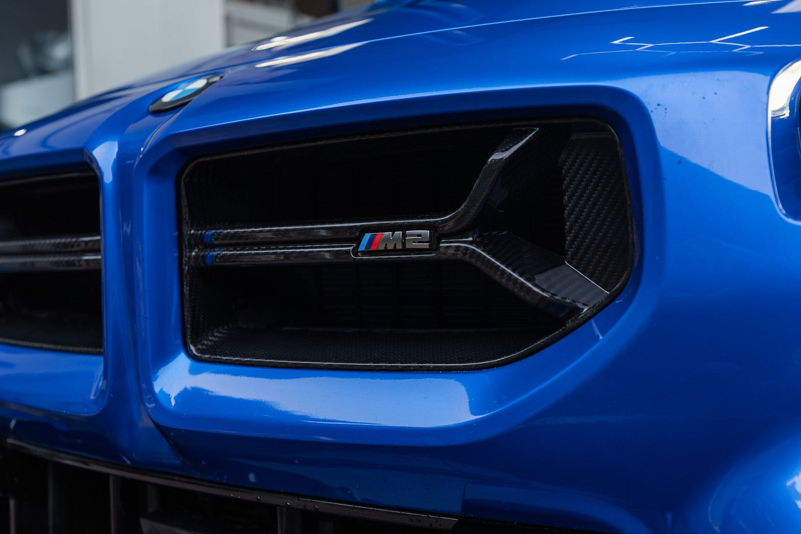 TRE G87 M2 Pre-Preg Carbon Fiber CSL Front Grilles-Exterior-Silicon Valley Bimmer