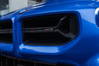 TRE G87 M2 Pre-Preg Carbon Fiber CSL Front Grilles-Exterior-Silicon Valley Bimmer