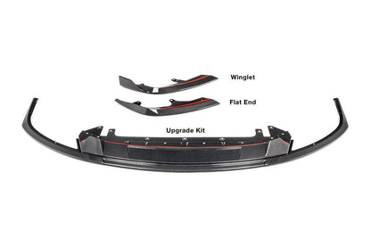 TREVORA G87 M2 TR87 Track Pre-Preg Carbon Fibre Front Splitter-Exterior-Silicon Valley Bimmer
