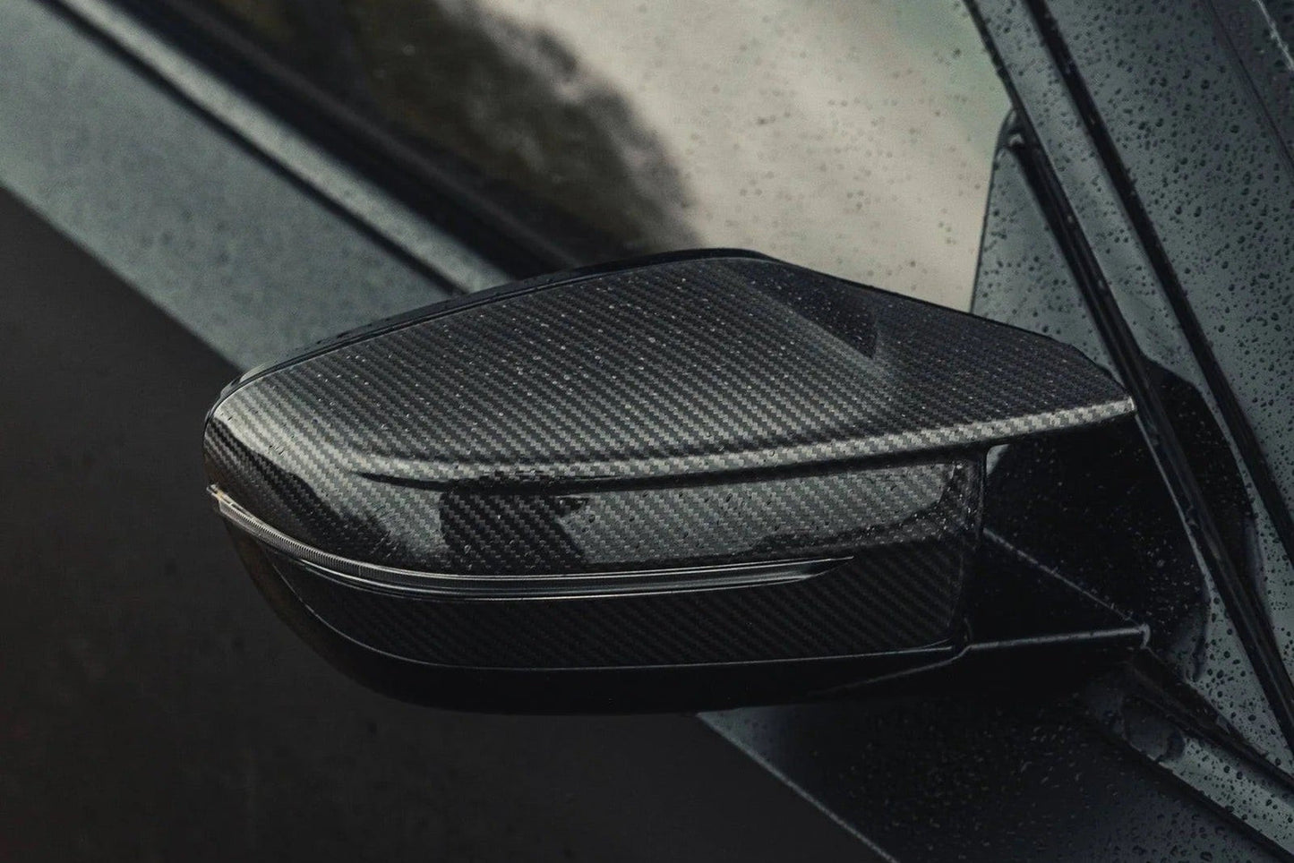 TRE G8X / G42 / G2X M-Sport Pre-preg Carbon Fiber Wing Mirror Covers-Exterior-Silicon Valley Bimmer