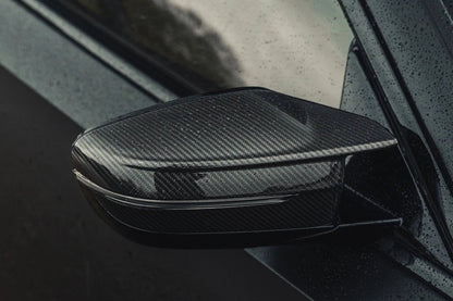 TRE G8X / G42 / G2X M-Sport Pre-preg Carbon Fiber Wing Mirror Covers-Exterior-Silicon Valley Bimmer