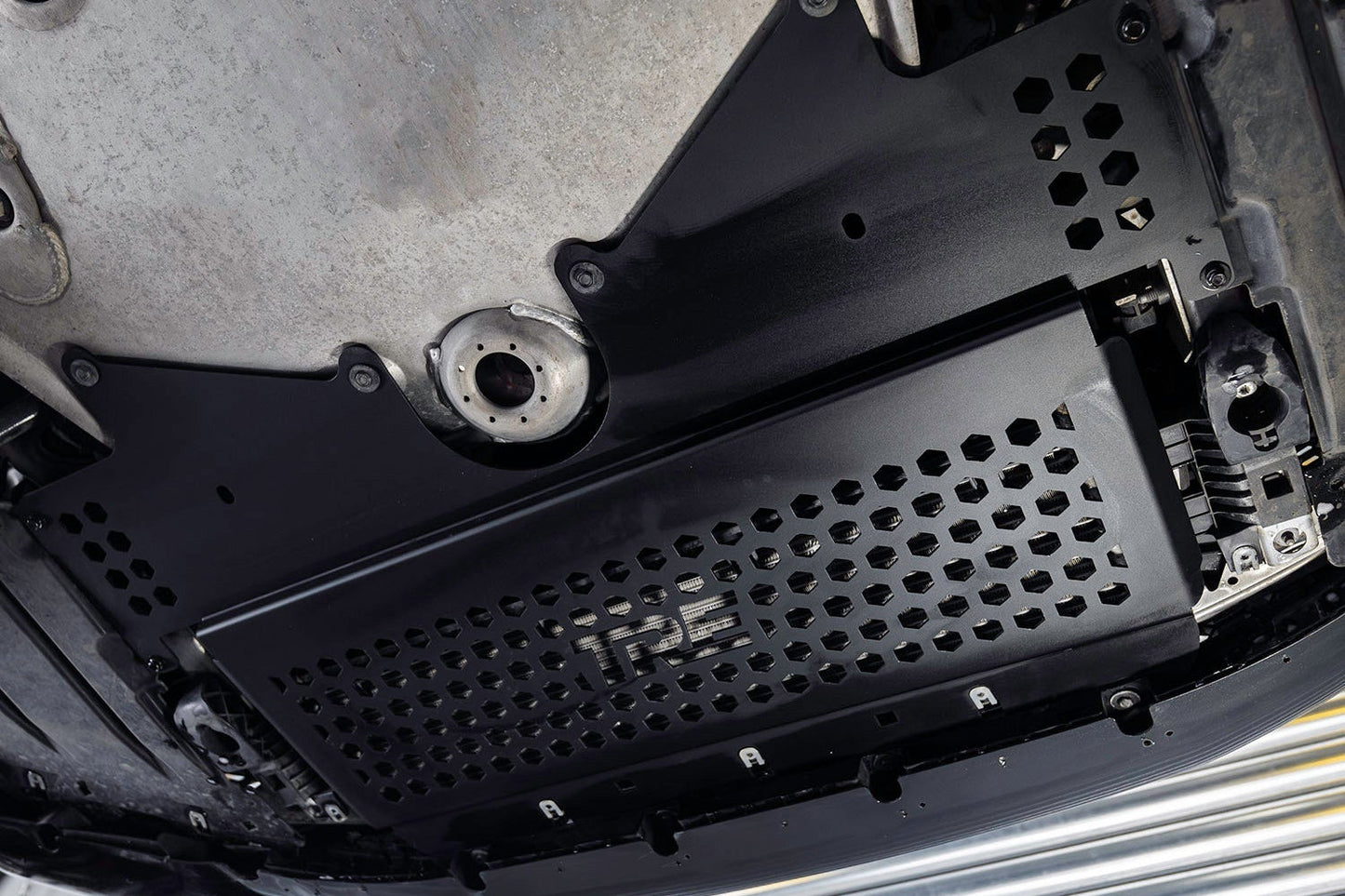 TRE G8X M2 / M4 / M4 Metal Skid Plate Under Tray (Oil Cooler Guard)-Exterior-Silicon Valley Bimmer