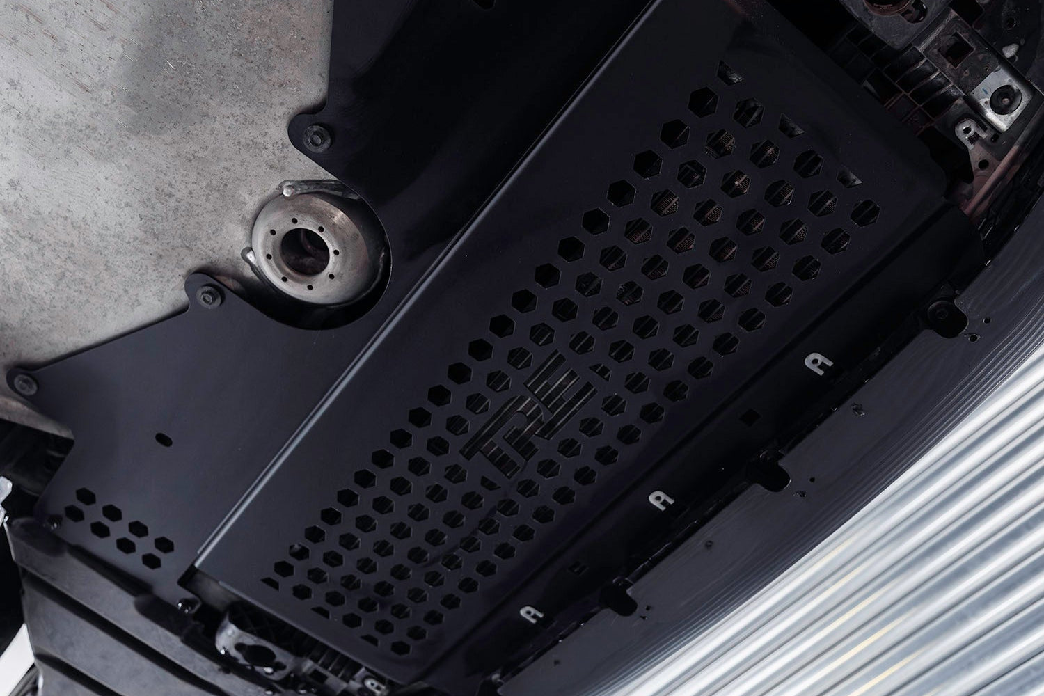 TRE G8X M2 / M4 / M4 Metal Skid Plate Under Tray (Oil Cooler Guard)-Exterior-Silicon Valley Bimmer