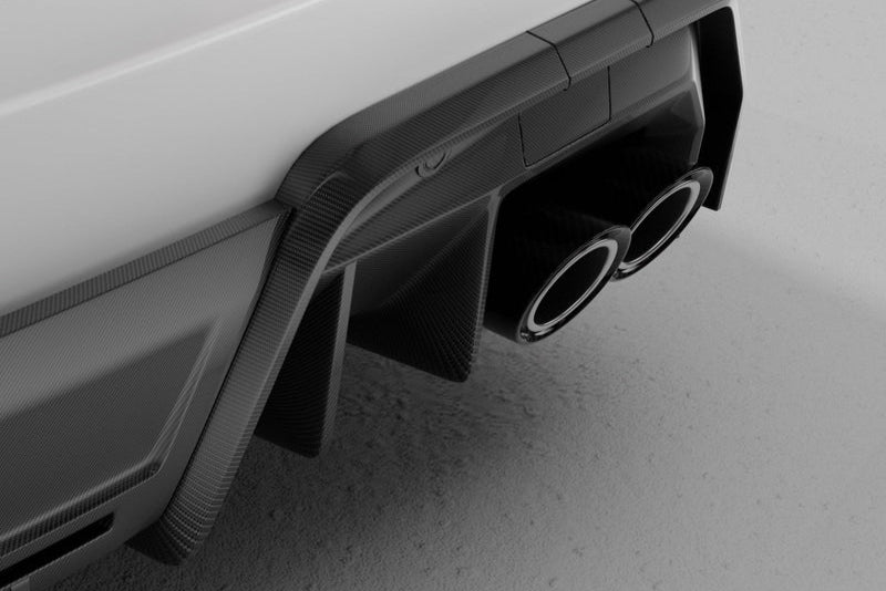 TRE G90 / G99 M5 Carbon Fiber PR-1 Rear Diffuser-Exterior-Silicon Valley Bimmer