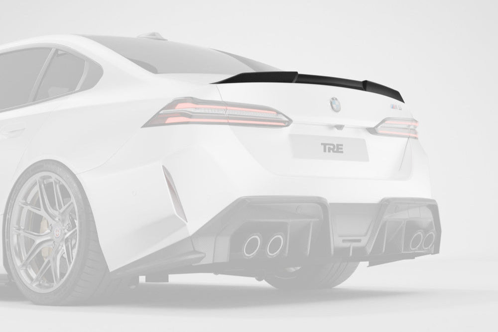 TRE G90 M5 / G60 5-Series Carbon Fiber PR-1 Rear Spoiler-Exterior-Silicon Valley Bimmer