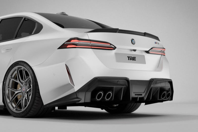 TRE G90 M5 / G60 5-Series Carbon Fiber PR-1 Rear Spoiler-Exterior-Silicon Valley Bimmer