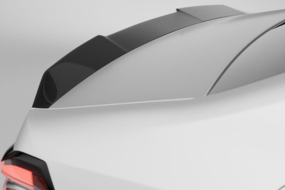 TRE G90 M5 / G60 5-Series Carbon Fiber PR-1 Rear Spoiler-Exterior-Silicon Valley Bimmer