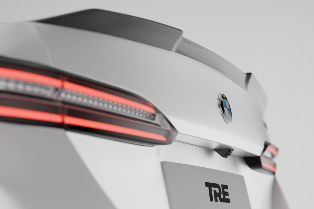 TRE G90 M5 / G60 5-Series Carbon Fiber PR-1 Rear Spoiler-Exterior-Silicon Valley Bimmer