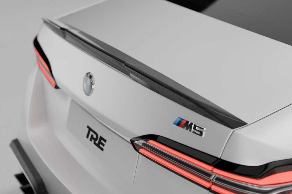 TRE G90 M5 / G60 5-Series Carbon Fiber PR-1 Rear Spoiler-Exterior-Silicon Valley Bimmer
