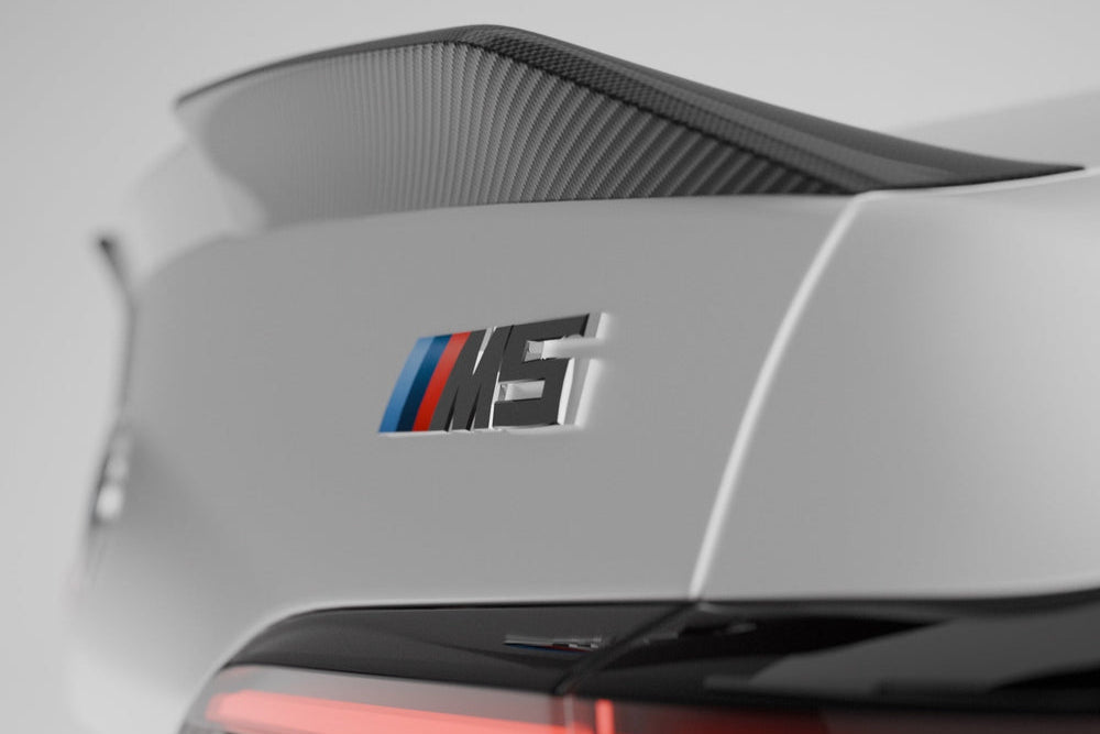 TRE G90 M5 / G60 5-Series Carbon Fiber PR-1 Rear Spoiler-Exterior-Silicon Valley Bimmer