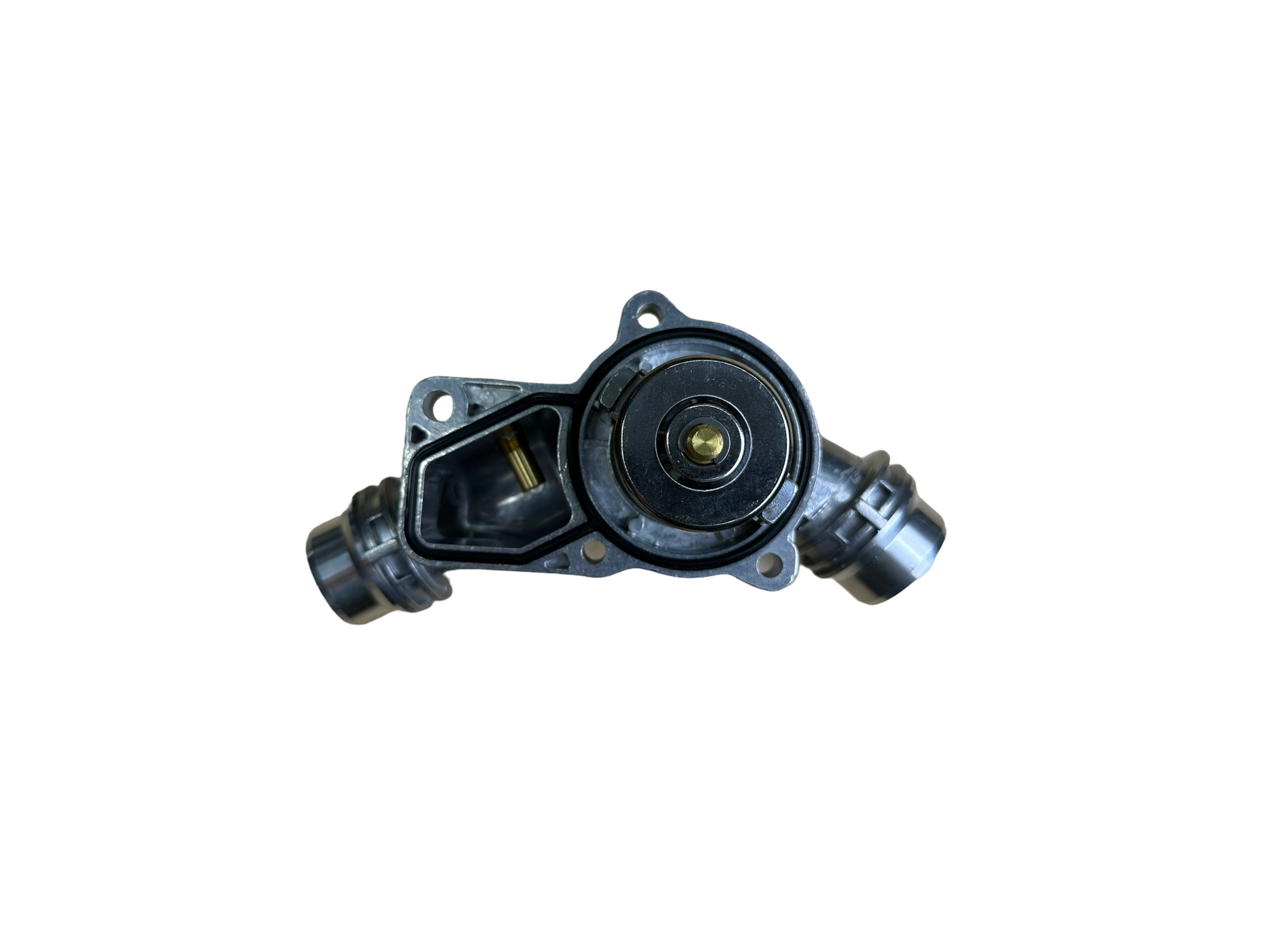 Tapped M52TU/M54 Aluminum Thermostat Housing with Coolant Sensor-Performance-Silicon Valley Bimmer