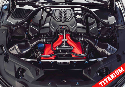 Titanium BMW 2018+ M5/M8 Dress Up Hardware Kit (F90/F91/F92/F93)-Exterior-Silicon Valley Bimmer