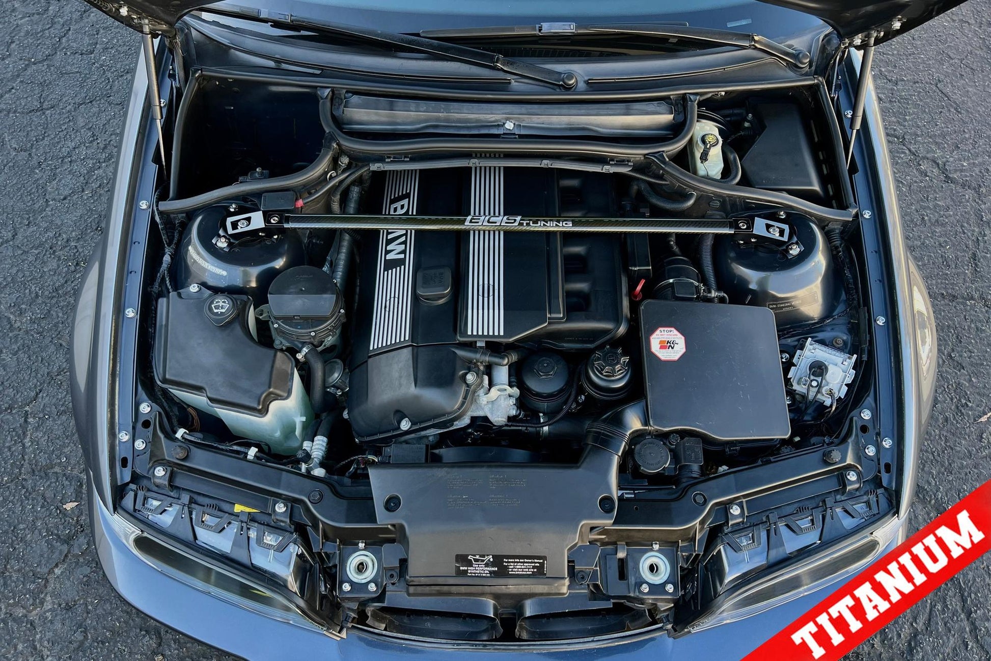 Titanium BMW E46 2000-2006 Dress Up Hardware Kit-Exterior-Silicon Valley Bimmer