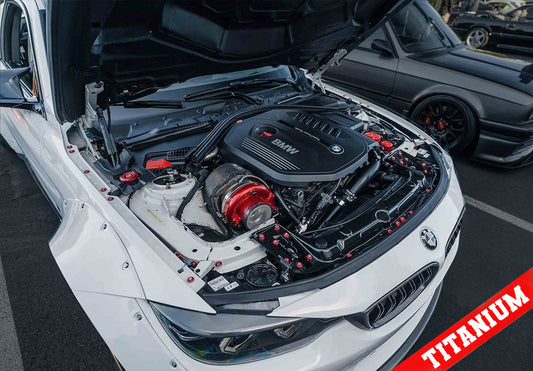 Titanium BMW F3x 2012-2018 Billet Dress Up Hardware Kit-Exterior-Silicon Valley Bimmer