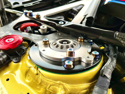 Titanium BMW F8x Aluminum Strut Brace Dress Up Hardware Kit (F80/F81/F82/F83/F87)-Exterior-Silicon Valley Bimmer