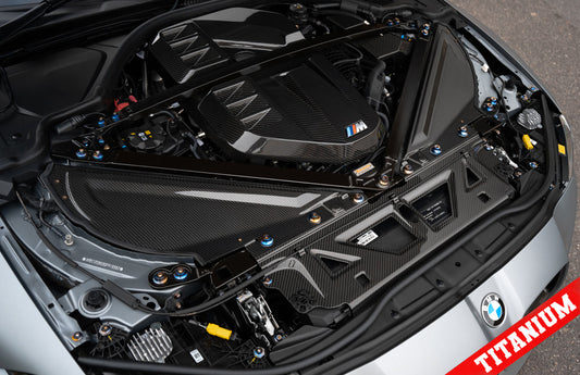 Titanium BMW G8x 2020+ Deluxe Billet Dress Up Hardware Kit (M3/M4)-Exterior-Silicon Valley Bimmer