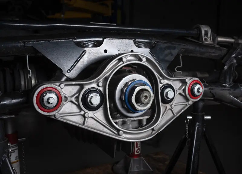 Turner Dual Mount Diff Plate - With Extra Rear Position ECS Poly Bushing-Drivetrain-Silicon Valley Bimmer