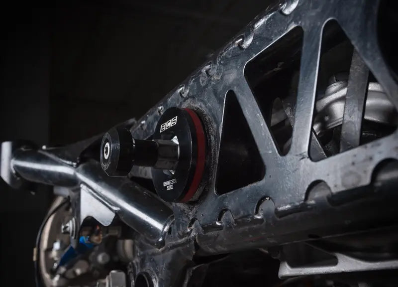 Turner Dual Mount Diff Plate - With Extra Rear Position ECS Poly Bushing-Drivetrain-Silicon Valley Bimmer